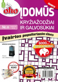 ID 43 „oho 10 min. Įdomūs kryžiažodžiai ir galvosūkiai“ ID 43 „oho 10 min. Įdomūs kryžiažodžiai ir galvosūkiai“